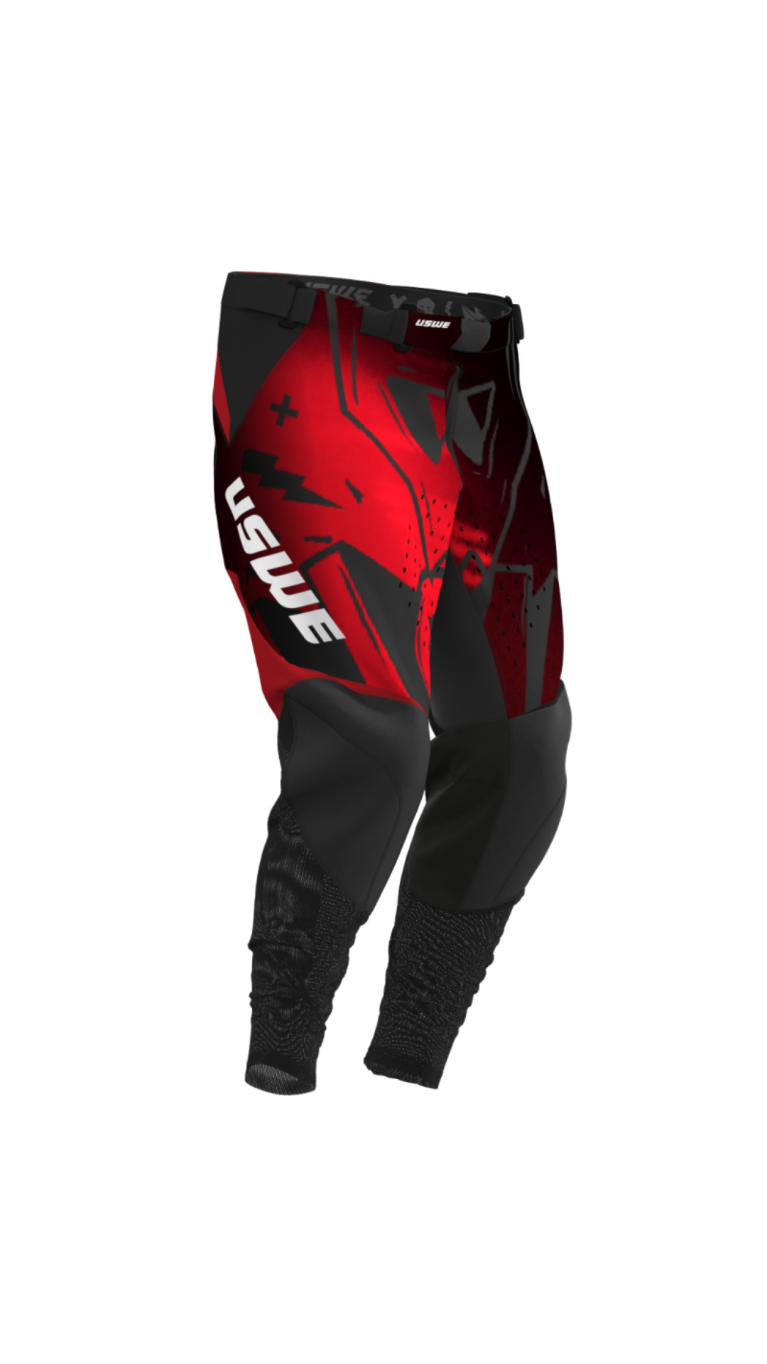 Picture of USWE Kalk Cartoon Off-Road Pant Flame Red - Size 32