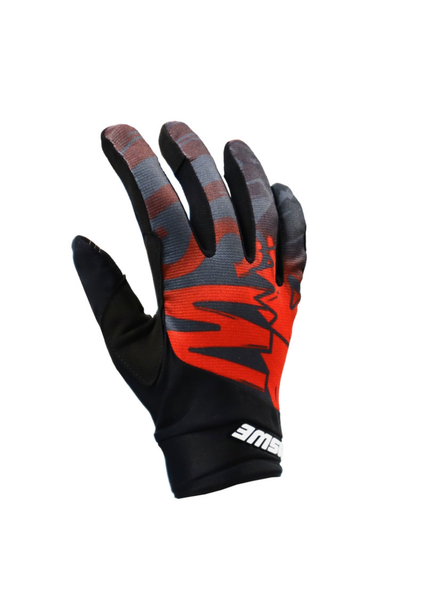 Picture of USWE Cartoon Off-Road Glove Flame Red - Small