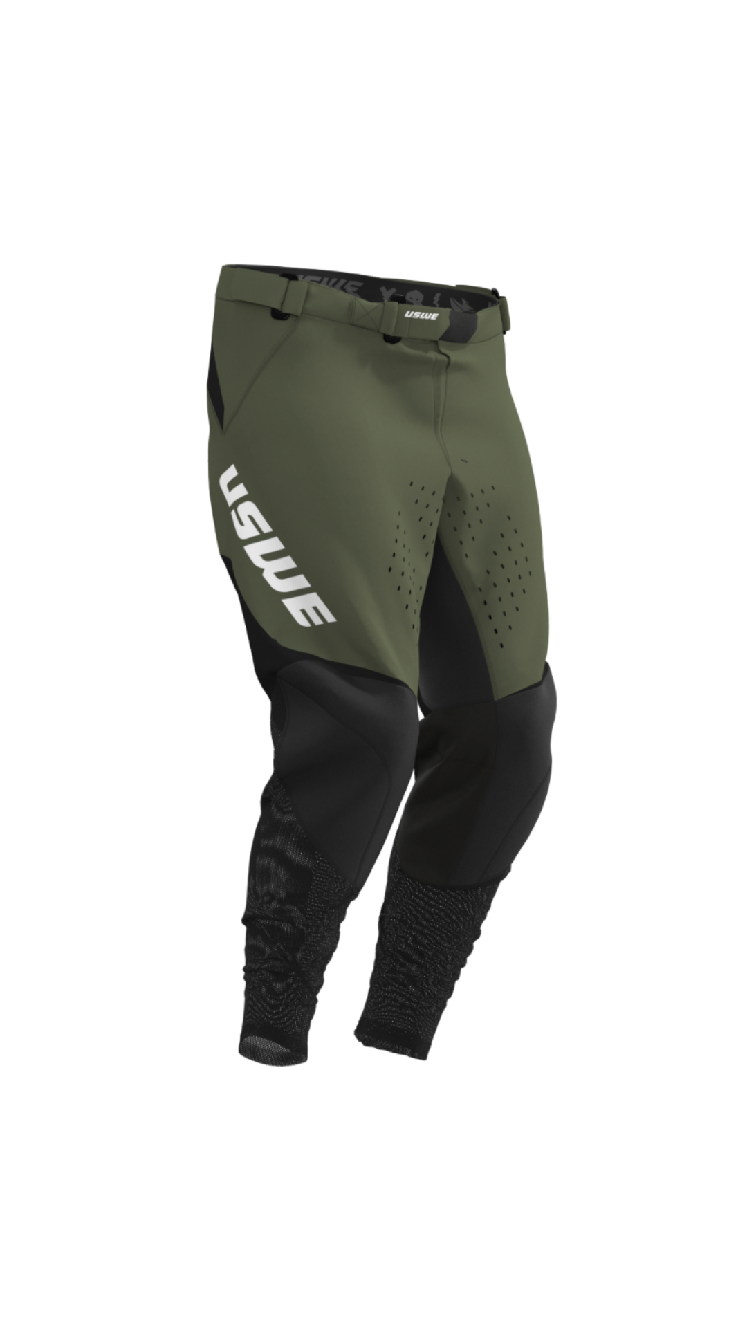 Picture of USWE Kalk Off-Road Pant Olive Green - Size 38