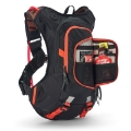 Picture of USWE Moto Hydro Hydration Pack 8L - Black-Factory Orange
