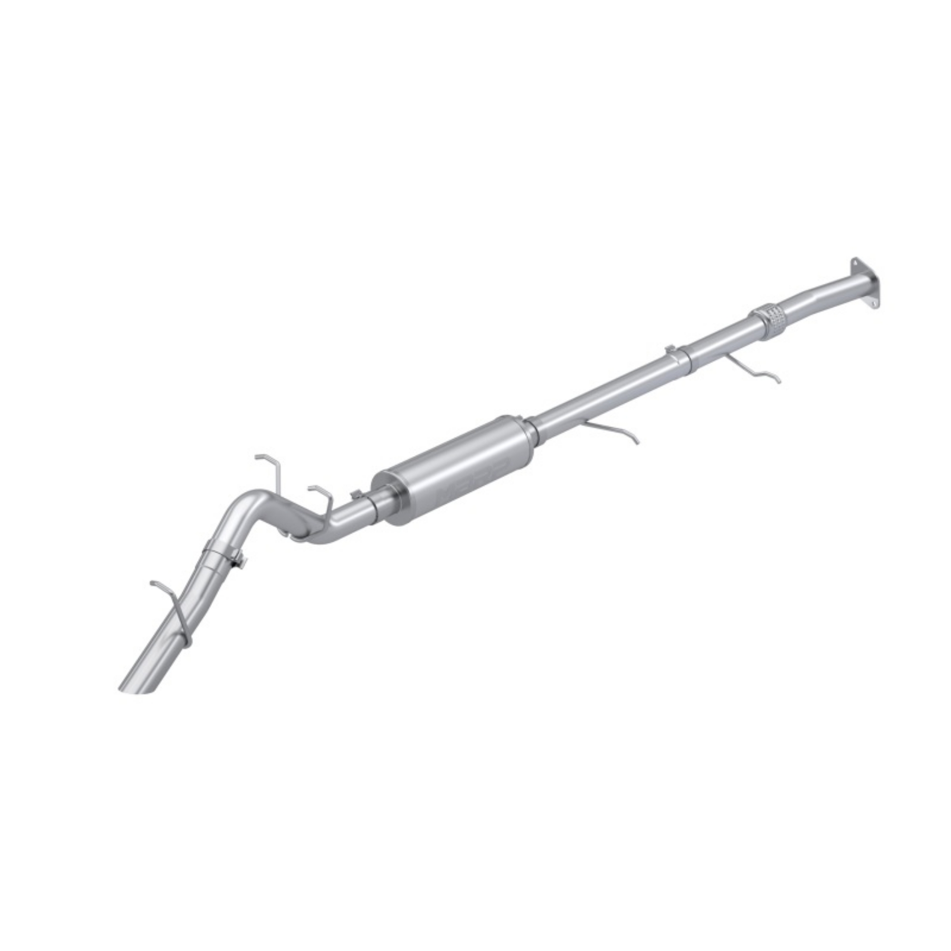 Picture of MBRP 2023 Chevy Colorado-GMC Canyon Aluminized Steel Single High Clearance Rear Exit
