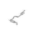 Picture of MBRP 2021-2023 Ford Bronco 2-3L-2-7L Aluminized Steel 3in Cat-Back, Single High Clearance Rear Exit