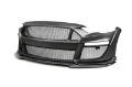 Picture of Anderson Composites 18-23 Ford Mustang Type-ST Fiberglass Front Bumper w- CF Grille-Lip NO CANCEL