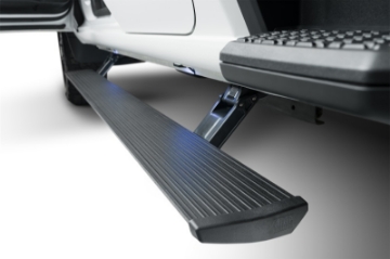 Picture of AMP Research 23-24 Chevrolet Colorado - GMC Canyon Crew Cab PowerStep Plug N Play - Black