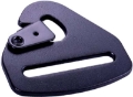 Picture of RaceQuip Snap Hook End Seat Belt Mounting Hardware - Fits 2 In- Belts - Forged Steel - Black