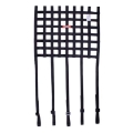 Picture of RaceQuip Ribbon Style Race Car Window Net w-1In Mounting Straps - SFI 27-1 Certified Blk 18 H X 24 W