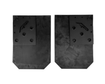 Picture of Agency Power 20-22 Polaris RZR Pro XP- 22-23 Polaris RZR Pro R Black Rear Mud Guards