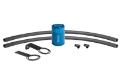 Picture of Volant Universal 5-8in Connection 3oz Aluminum Oil Catch Can w-Mounting Bracket - Blue