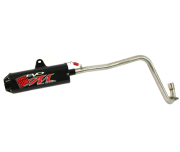 Picture of Big Gun 03-23 Kawasaki KLX 110-KLX 110L Evo M Series Black Out Full System Exhaust