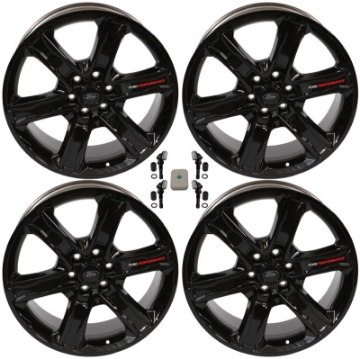 Picture of Ford Racing 15-23 F-150 22x9-5in Wheel Kit - Gloss Black