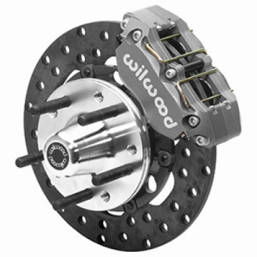 Picture of Wilwood 70-78 Camaro Dynapro Lug Mount Front Dynamic Drag Brake Kit -Type III Ano Caliper - Drilled