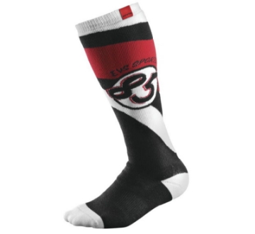 Picture of EVS Cosmic Sock Dark Black - Small-Medium