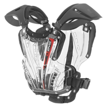 Picture of EVS Vex Chest Protector Clear-Black - SmallYouth