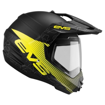 Picture of EVS Dual Sport Helmet Venture Arise Matte Black - Large