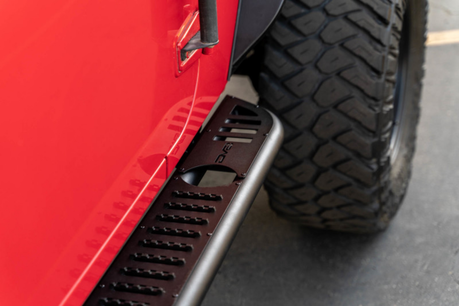 Picture of DV8 Offroad 07-18 Jeep Wrangler JK 4 Door Only OE Plus Side Steps
