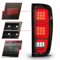 Picture of ANZO 19-23 GMC Sierra 1500-2500HD-3500HD Black Replacement Full LED Bar Tail Light