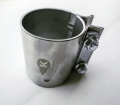 Picture of Kooks 2-3-4in Stainless Steel 2-Bolt Band Clamp for Butt Joint Connections