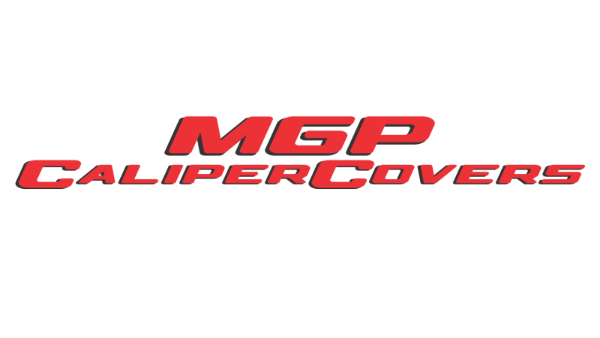 Picture of MGP 4 Caliper Covers Engraved Front Rear JEEP Logo Engraved Black Finish Silver Characters