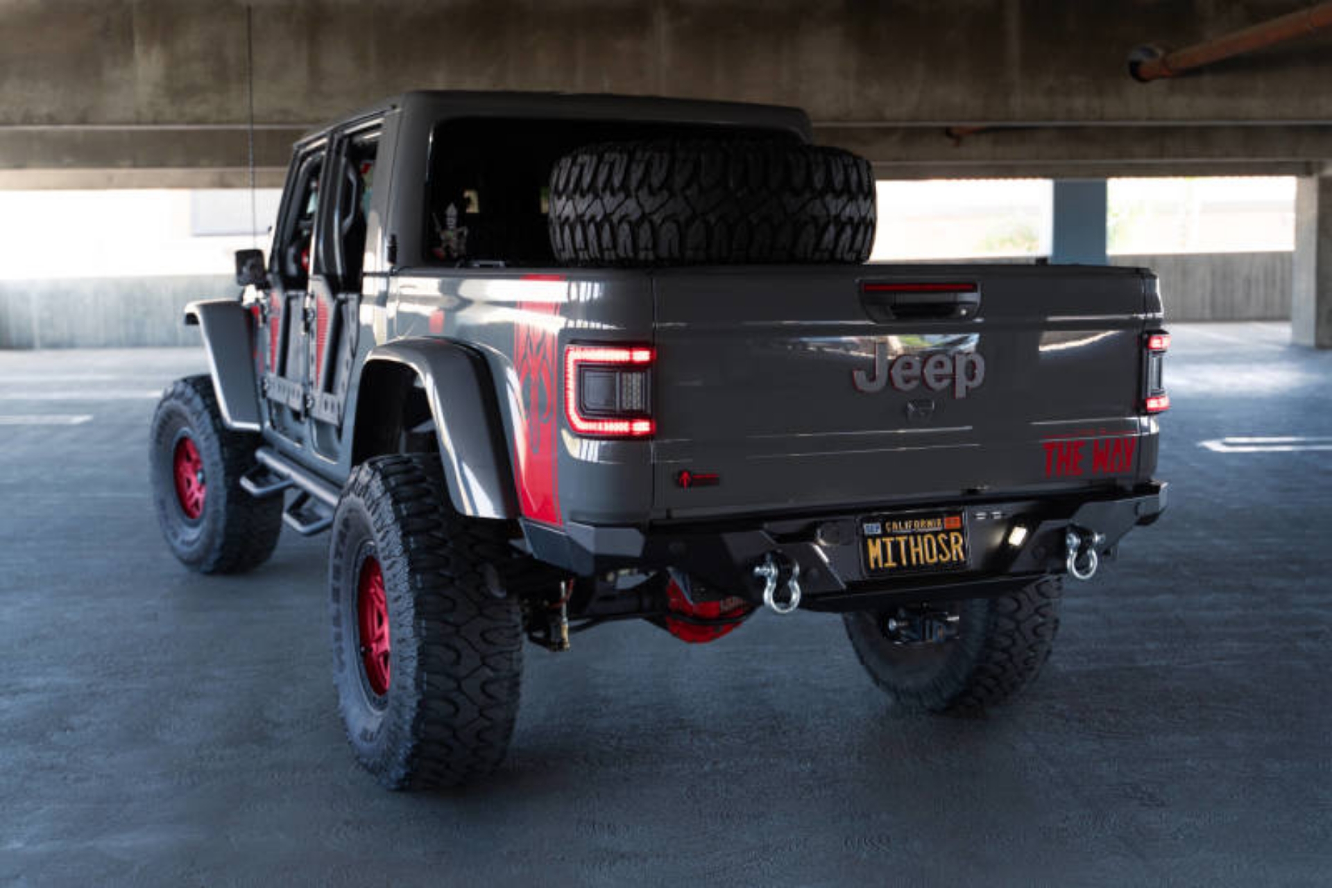 Picture of DV8 Offroad 20-23 Jeep Gladiator JT FS-15 Series Rear Bumper