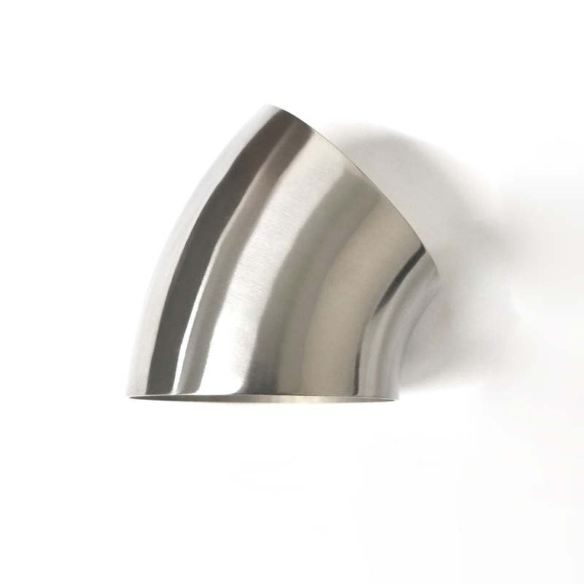 Picture of Ticon Industries 1-625in Diameter 45 Degree 1-1D 1mm--039in Titanium Elbow - No Leg