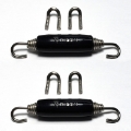 Picture of Stainless Bros Spring Tab Kit - 5 Pack SS304 5 Springs 10 Hooks and 5 Black Silicone Sleeves
