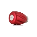 Picture of Mishimoto Steel Core Twist Shift Knob Red Aluminum