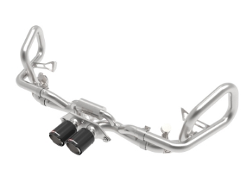 Picture of aFe 14-16 Porsche 911 GT3 991-1 H6 3-8L MACH Force-Xp 304 SS Cat-Back Exhaust System w- Carbon Tips