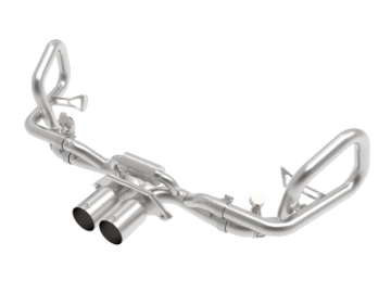 Picture of afe 14-16 Porsche 911 GT3 991-1 H6 3-8L MACH Force-Xp 304 SS Cat-Back Exhaust System w- Brushed Tips