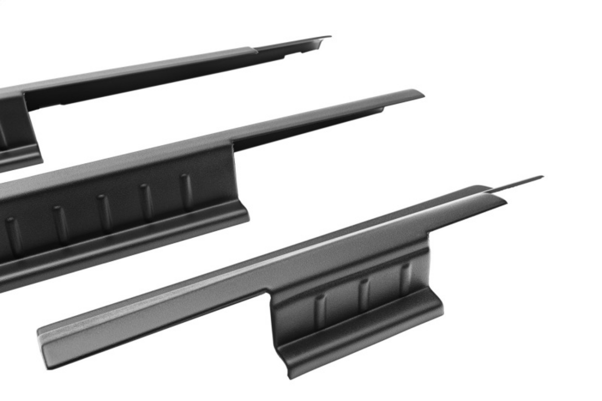 Picture of Rugged Ridge 18-22 Jeep Wrangler JL Rocker Pnl-Sill Plate Cvr 4dr- Rocker Guard 4pc- - Tex- Blk