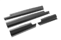 Picture of Rugged Ridge 18-22 Jeep Wrangler JL Rocker Pnl-Sill Plate Cvr 4dr- Rocker Guard 4pc- - Tex- Blk