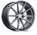Picture of Vossen HF-3 20x10-5 - 5x112 - ET36 - Deep Face - 66-5 - Gloss Graphite Polished Wheel