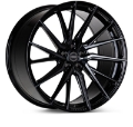 Picture of Vossen HF-4T 20x10 - 5x120 - ET45 - Deep Face - 72-56 - Tinted Gloss Black - Left Wheel