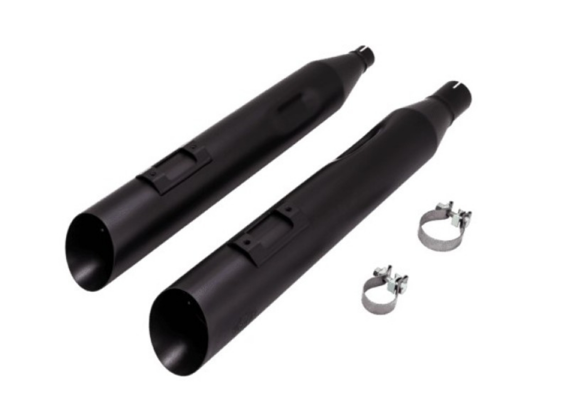 Picture of Vance & Hines HD 17-25 Touring Blackslash 450 S-OS Black Slip-On Exhaust
