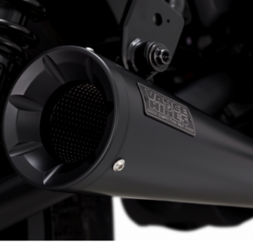 Picture of Vance & Hines HONDA 17-20 Rebel S-O Black Slip-On Exhaust