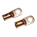 Picture of Moroso Solder End For 1 GA Wire 3-8 Dia Stud Battery Cable Terminal Kit 2 Pack