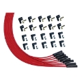 Picture of Moroso V8 Universal Str Plug HEI & Non-HEI Ultra Spark Plug Wire Set - Red