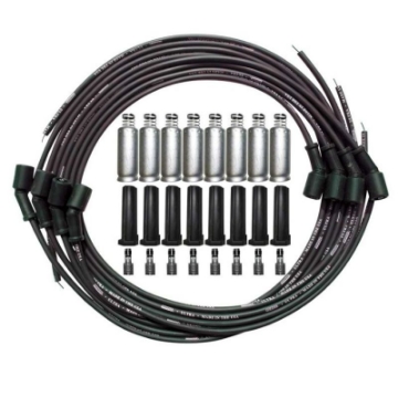 Picture of Moroso Universal GM LS Unsleeved Ultra Spark Plug Wire Set - Black