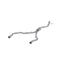 Picture of MBRP 21-22 Honda Ridgeline Aluminized Steel 2-5in Cat-Back - Dual Split Rear Exit