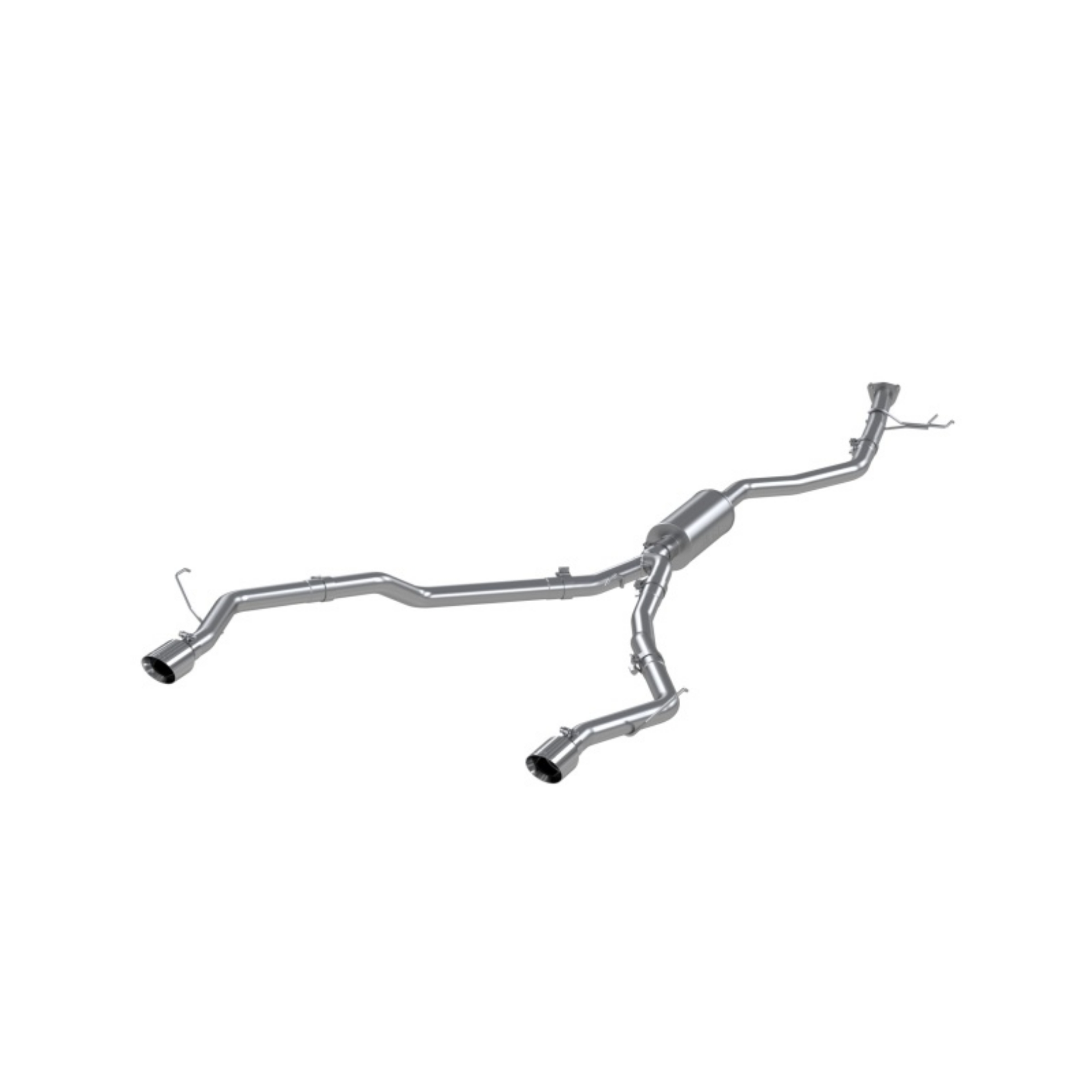 Picture of MBRP 21-22 Honda Ridgeline Aluminized Steel 2-5in Cat-Back - Dual Split Rear Exit