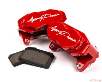 Picture of Agency Power Big Brake Kit Front and Rear Red Can-Am Maverick X3 Turbo 14-18
