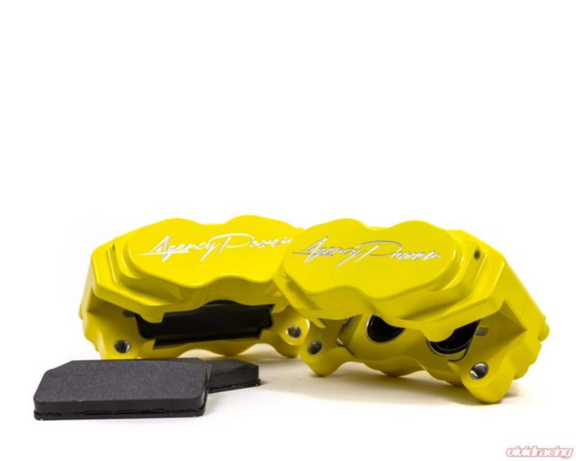 Picture of Agency Power Big Brake Kit Front and Rear Yellow Can-Am Maverick X3 Turbo 14-18
