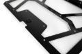 Picture of Agency Power 14-18 Polaris RZR XP 1000 - XP Turbo Vented Engine Cover - Gloss Black-White Mesh