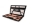 Picture of Agency Power 14-18 Polaris RZR XP 1000 - XP Turbo Vented Engine Cover - Matte Black-Orange Mesh