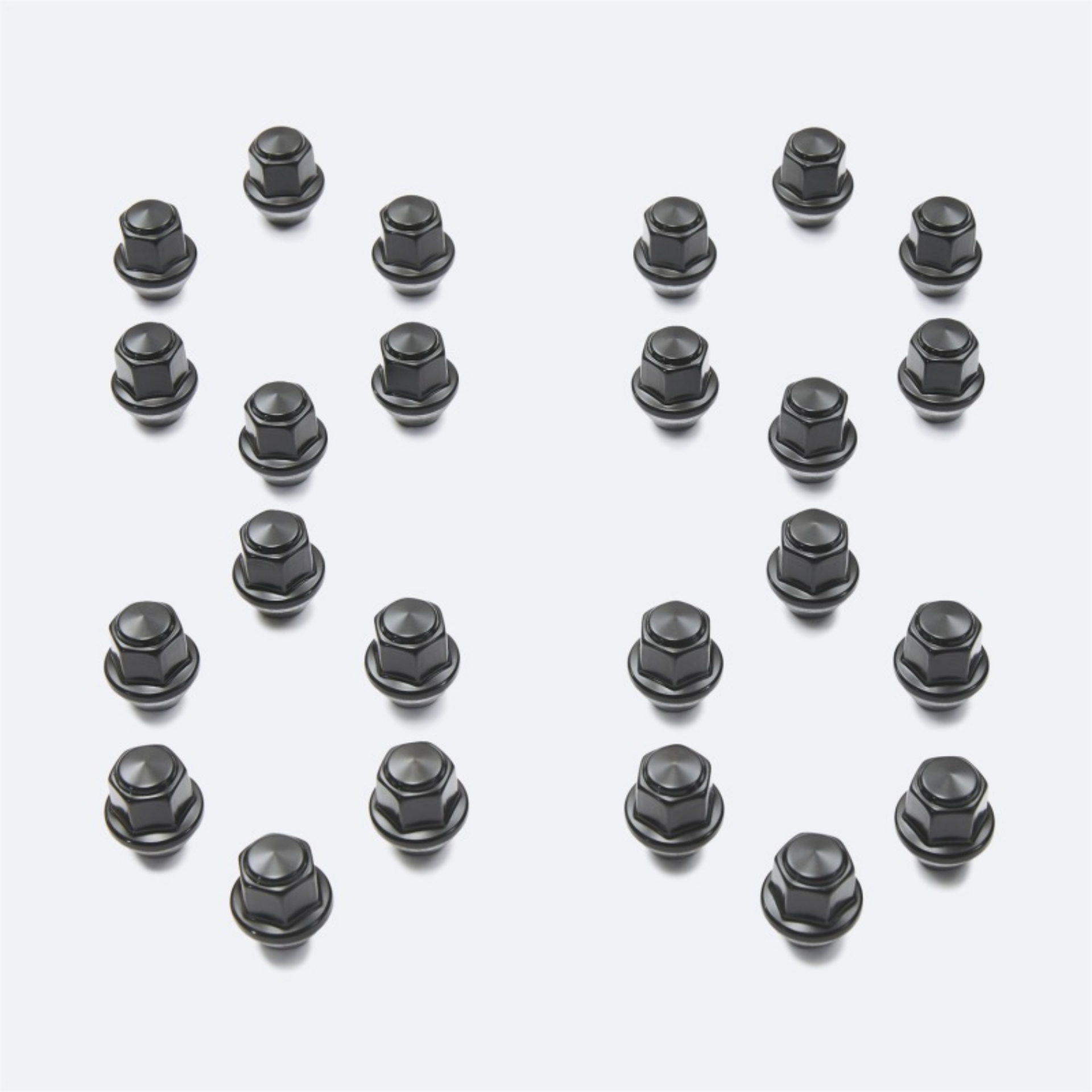 Picture of Ford Racing M12 x 1-5 Black Lug Nut - Set of 24