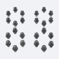 Picture of Ford Racing M14 x 1-5 Black Lug Nut - Set of 24