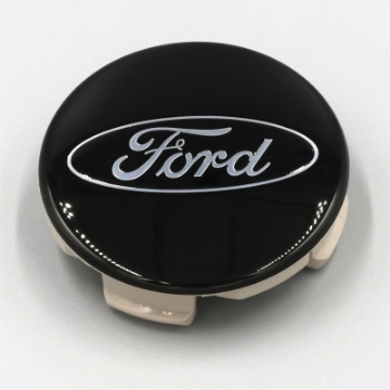 Picture of Ford Racing Ford Truck-SUV Black And Chrome Wheel Center Cap Kit