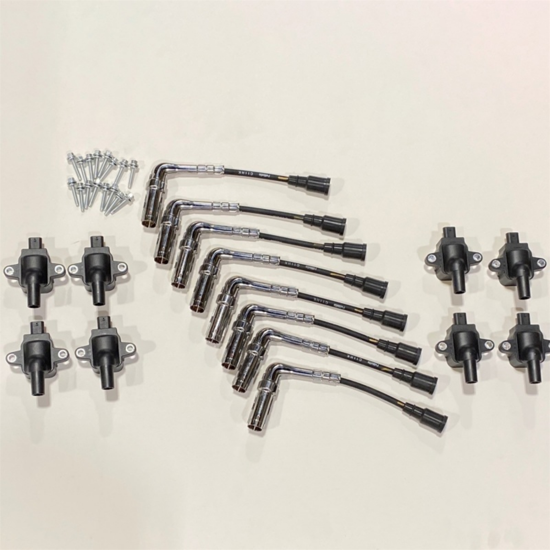 Picture of Ford Racing 20-22 Super Duty 7-3L Gas Ignition Coil & Wire - Set of 8