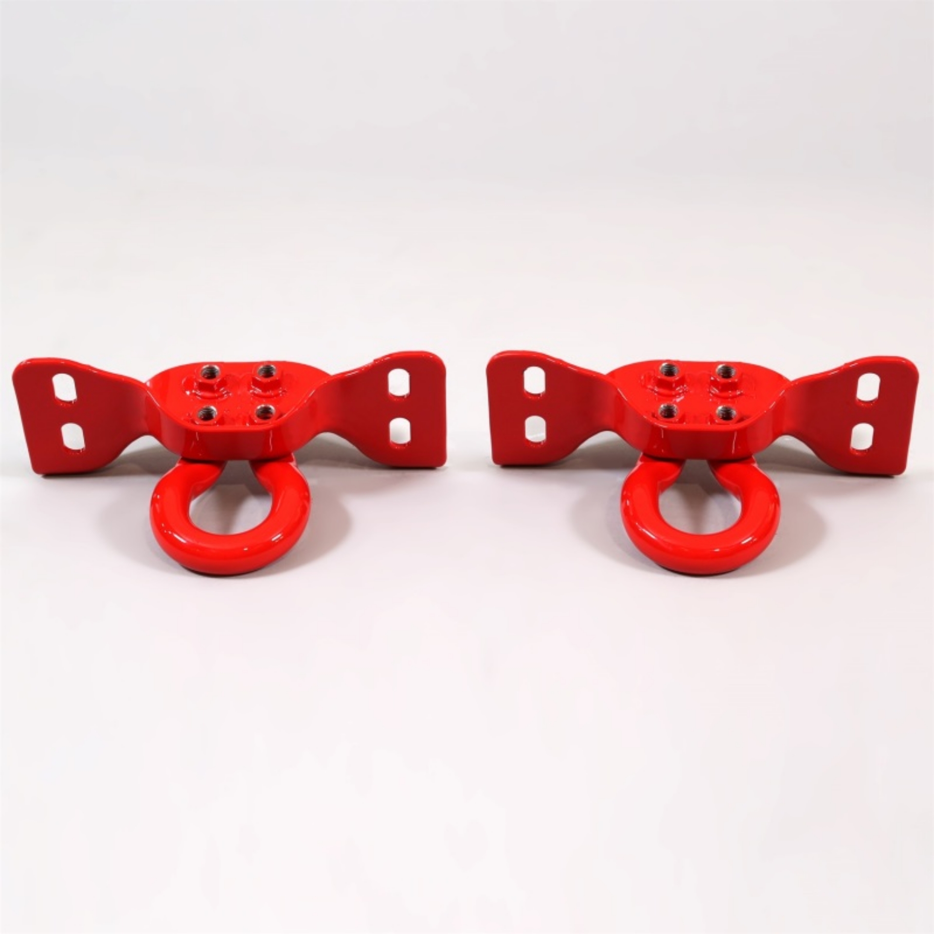 Picture of Ford Racing 17-22 Super Duty Tow Hooks - Red Pair