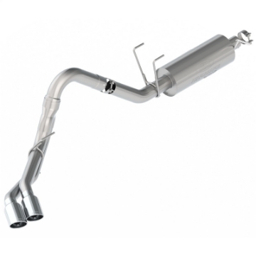 Picture of Ford Racing 20-22 Super Duty 7-3L Dual Side Exit Sport Exhaust - Chrome Tips