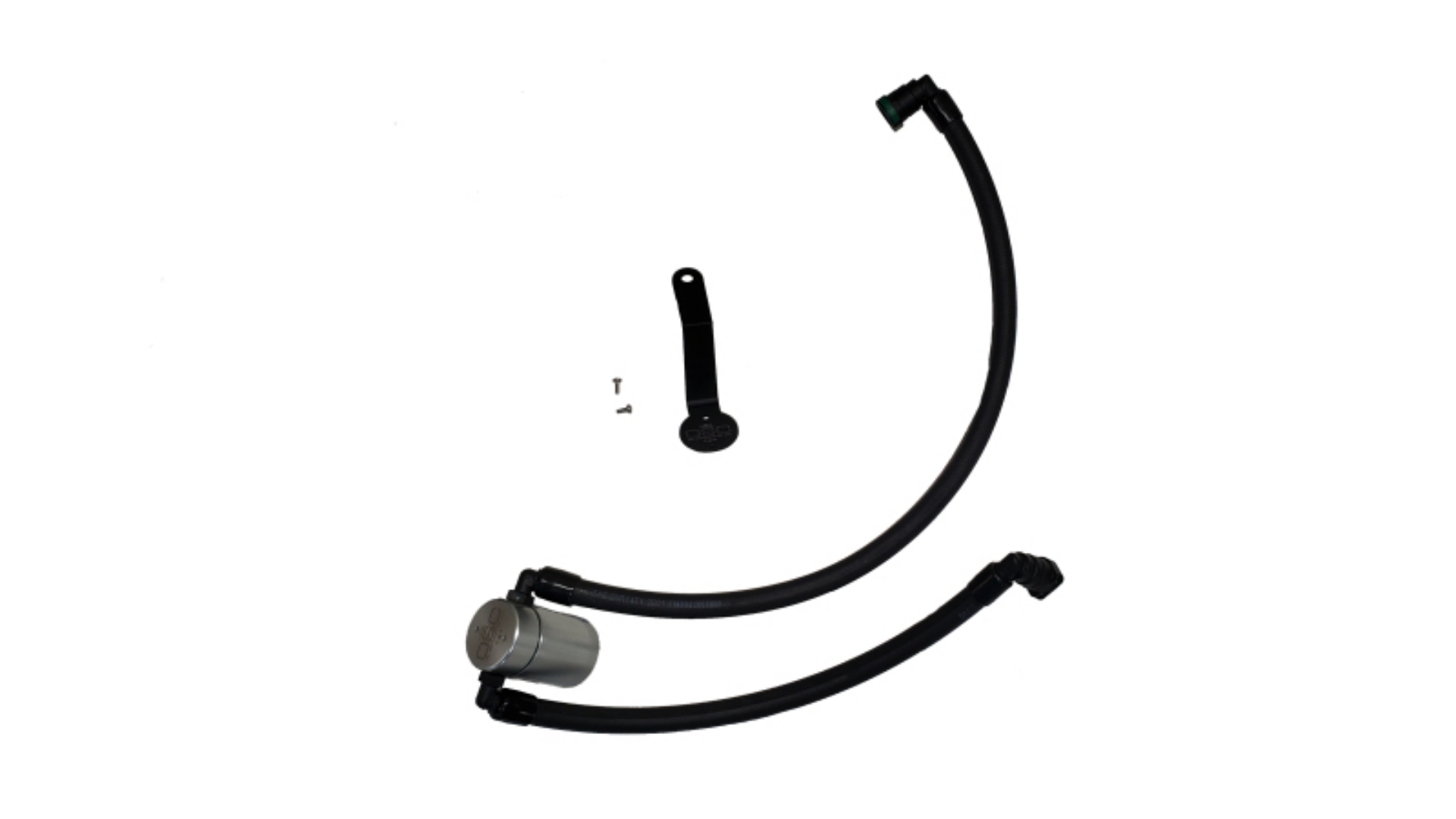 Picture of J&L 2024-2025 Ford Mustang 5-0L Oil Separator 3-0 PCV Side - Clear Anodized